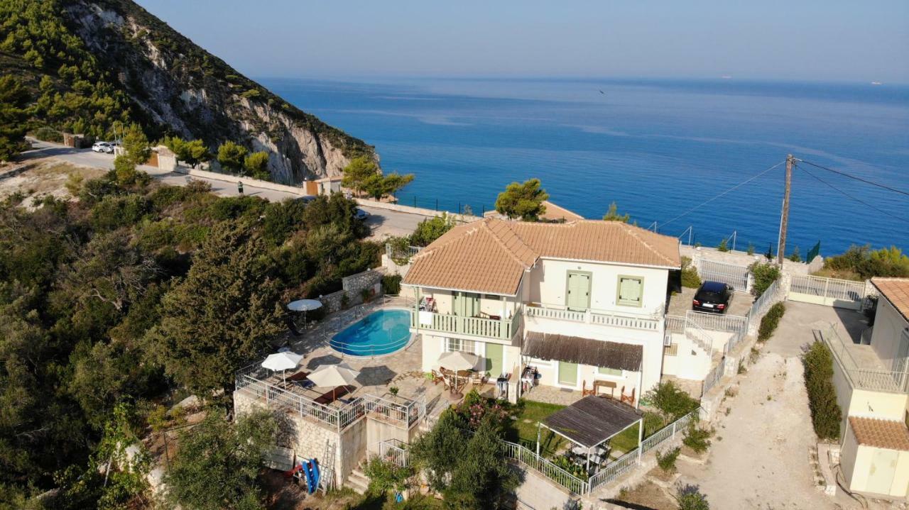 Deep Blue Villa Áyios Nikítas Exterior foto